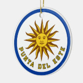 Punta del Este, Uruguay Keramisch Ornament (Links)