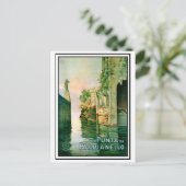 Punta di Balbianello en Como Lake Briefkaart (Staand voorkant)