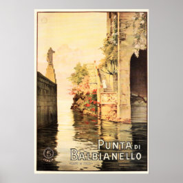 PUNTA DI BALBIANELLO ITALIË -  Italiaans reizen Poster