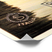 PUNTA DI BALBIANELLO ITALIË -  Italiaans reizen Poster (Hoek)