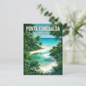 Punta Esmeralda Mexico Briefkaart (Staand voorkant)