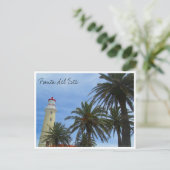 punta faro briefkaart (Staand voorkant)