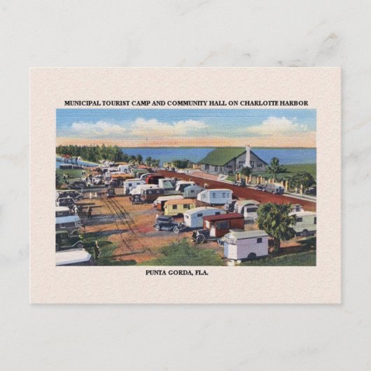  Punta Gorda Charlotte Harbor Feestdagenkaart (Voorkant)