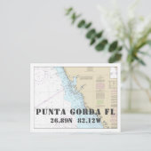 Punta Gorda FL Nautische kaart Lengtegraad (Staand voorkant)
