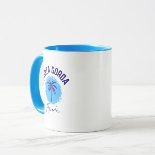 Punta Gorda Florida Coffee Mug Mok (Voorkant links)
