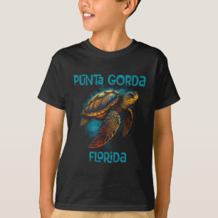 Punta Gorda Florida Fl Retro Vintage Strand Zee Sc T-shirt