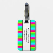 Punta Gorda, Florida Mermaid Custom Bagagelabel (Achterkant verticaal)