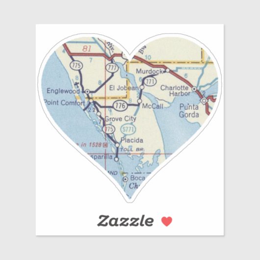 Punta Gorda Florida Sticker (Vel)
