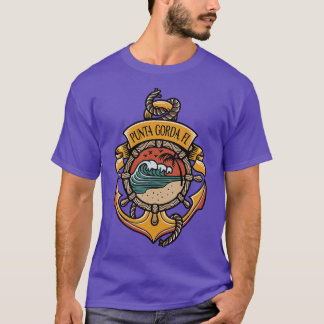 Punta Gorda Florida Westkust Stranden Varen Vis T-shirt