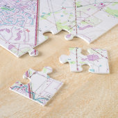 Punta Gorda & Port Charlotte Florida Map (1957) Legpuzzel (Zijkant)