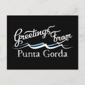 Punta Gorda Water Waves Briefkaart (Voorkant)