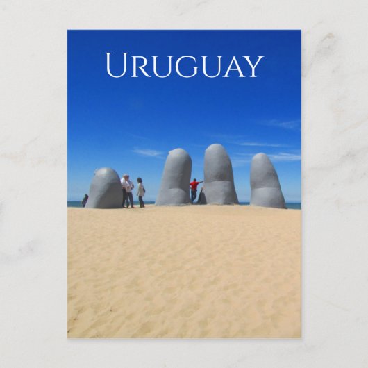 punta hand uruguay briefkaart (Voorkant)