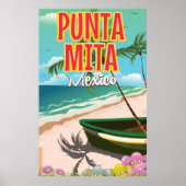 Punta Mita Mexicaanse reisposter Poster (Voorkant)