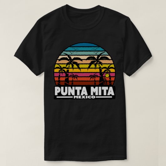 Punta Mita Mexico 1 T-shirt (Design voorkant)