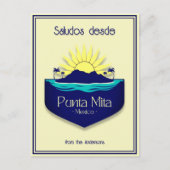 Punta Mita Mexico vakantie Briefkaart (Voorkant)