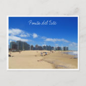 punta strand skyline briefkaart (Voorkant)