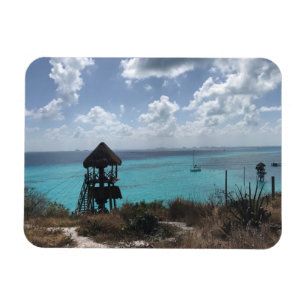 Punta Sur, Isla Mujeres, Mexico Foto Magnet Magneet