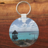Punta Sur, Isla Mujeres, Mexico-Sleutelhanger Sleutelhanger (Voorkant)