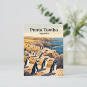 Punta Tombo Argentinië Briefkaart (Staand voorkant)