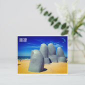 puntahandkunst briefkaart (Staand voorkant)