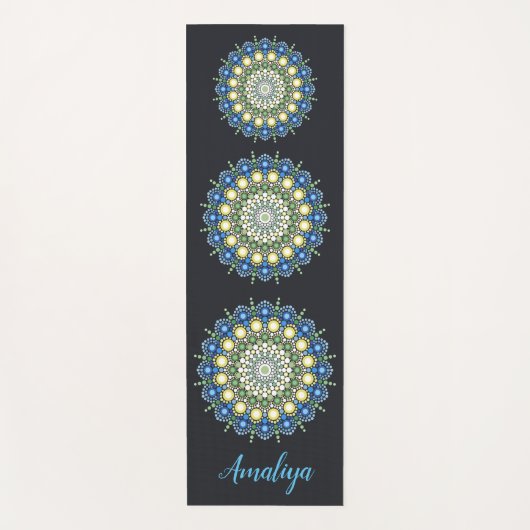 Punten art Design 23 Yogamat (Voorkant)