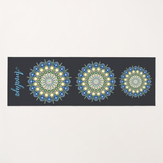 Punten art Design 23 Yogamat (Voorkant (horizontaal))