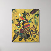 Punten door Wassily Kandinsky, Vintage Expressioni Canvas Afdruk (Voorkant)