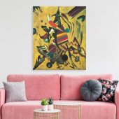 Punten door Wassily Kandinsky, Vintage Expressioni Canvas Afdruk (Insitu (Woonkamer))
