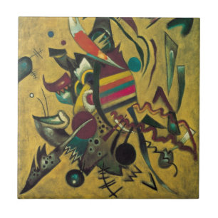 Punten door Wassily Kandinsky, Vintage Expressioni Tegeltje