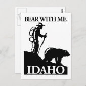 Punten North Studio 'Beer with Me' Idaho Briefkaart (Voorkant / Achterkant)