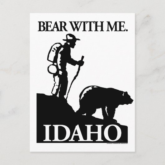 Punten North Studio 'Beer with Me' Idaho Briefkaart (Voorkant)