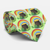 Punten van goudStropdas Stropdas (Opgerold)