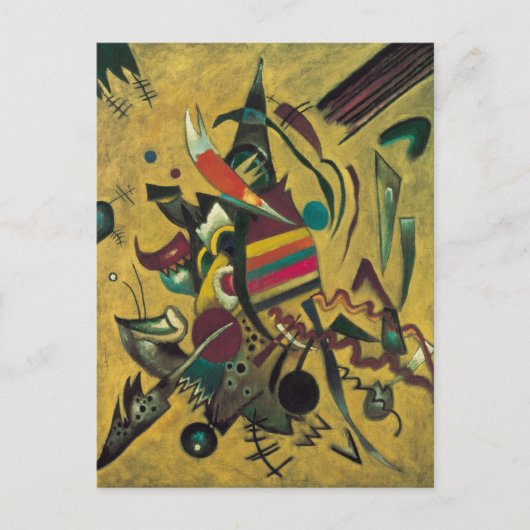 Punten van Wassily Kandinsky,  expressionisme Briefkaart (Voorkant)