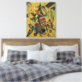 Punten van Wassily Kandinsky,  expressionisme Canvas Afdruk (Insitu (Slaapkamer))