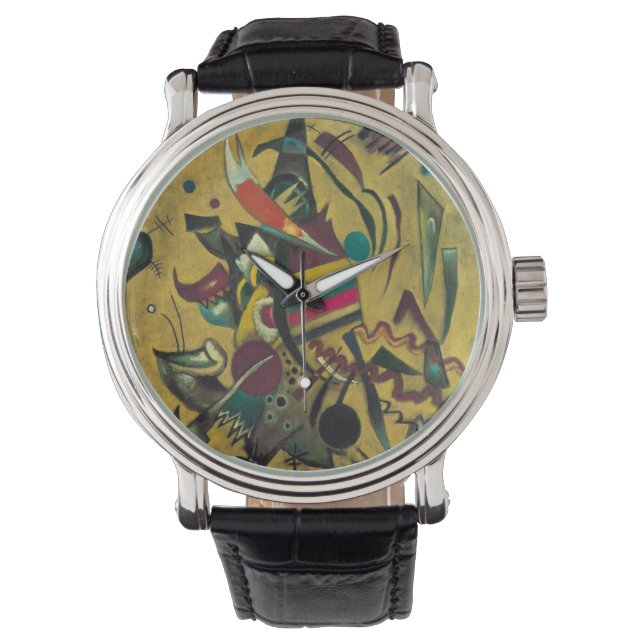 Punten van Wassily Kandinsky,  expressionisme Horloge (Voorkant)