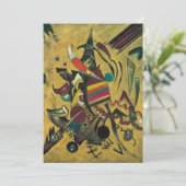 Punten van Wassily Kandinsky,  expressionisme Kaart (Staand voorkant)