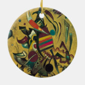 Punten van Wassily Kandinsky, expressionisme Keramisch Ornament (Achterkant)