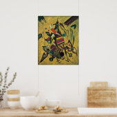 Punten van Wassily Kandinsky,  expressionisme Poster (Keuken)