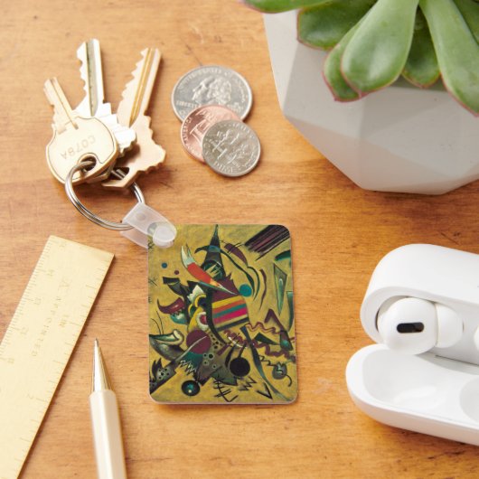Punten van Wassily Kandinsky, expressionisme Sleutelhanger (Bureau)