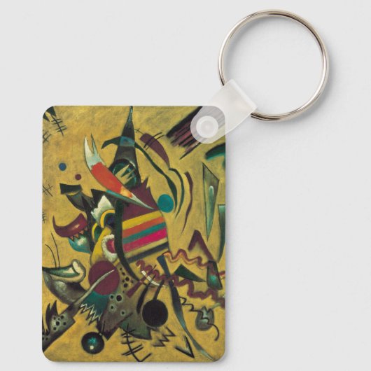 Punten van Wassily Kandinsky,  expressionisme Sleutelhanger (Achterkant)