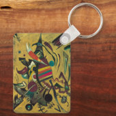 Punten van Wassily Kandinsky, expressionisme Sleutelhanger (Achterkant)