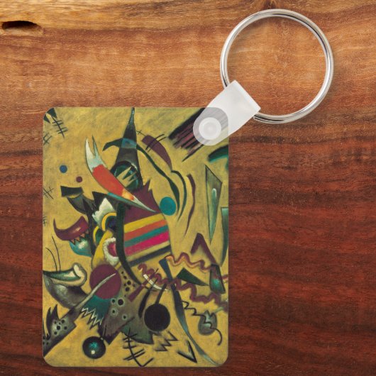 Punten van Wassily Kandinsky,  expressionisme Sleutelhanger (Achterkant)