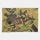 Punten van Wassily Kandinsky, expressionisme Theedoek (Horizontaal)