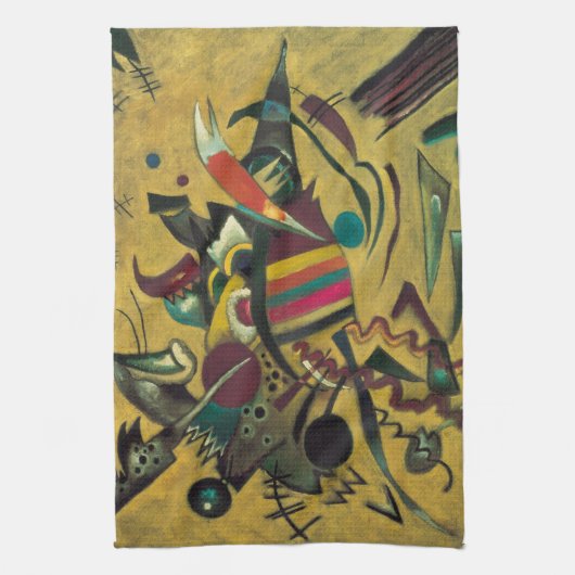 Punten van Wassily Kandinsky,  expressionisme Theedoek (Verticaal)