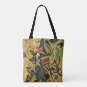 Punten van Wassily Kandinsky,  expressionisme Tote Bag (Achterkant)