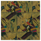 Punten van Wassily Kandinsky Stof (Close Up)