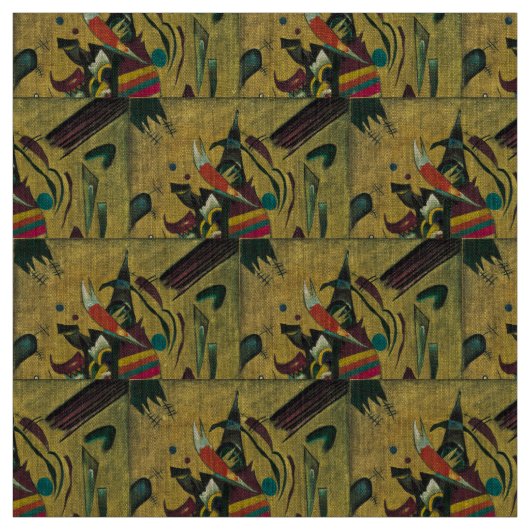 Punten van Wassily Kandinsky Stof (Swatch)