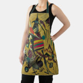 Punten van Wassily Kandinsky, Vintage Expressionis Schort (Insitu)