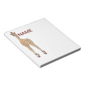 puntengiraffe notitieblok (Schuin)