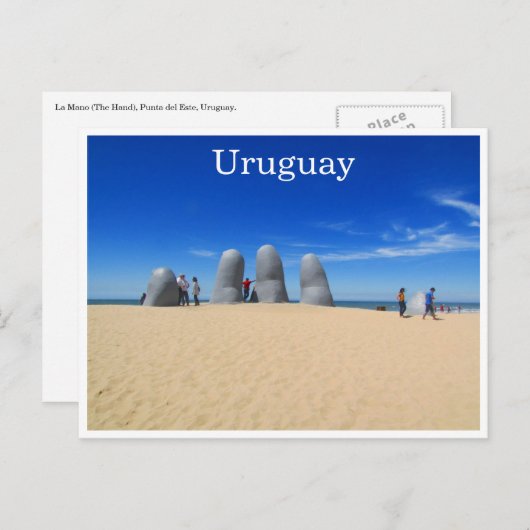 punthhand briefkaart (Voorkant / Achterkant)